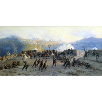 РЕПРОДУКЦИИ НА КАРТИНИ Битката на Шипка (1893)